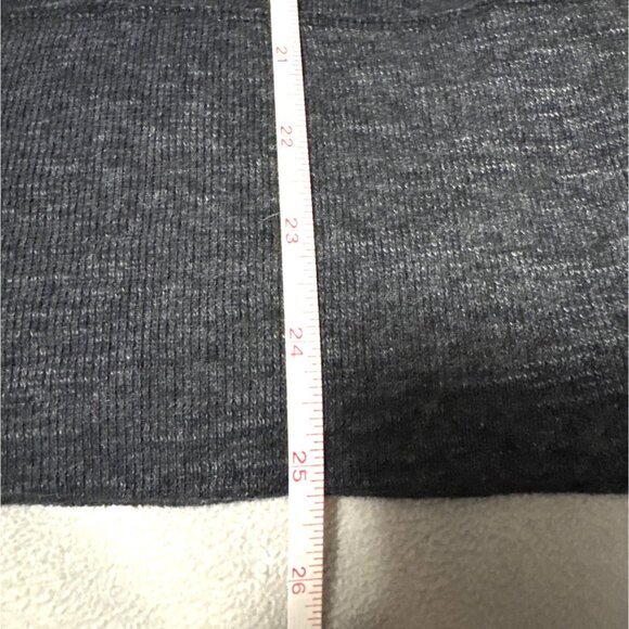 We The Free Charcoal Gray Lightweight Knit Pullover Sweatshirt M Soft Blend - Picture 6 of 6